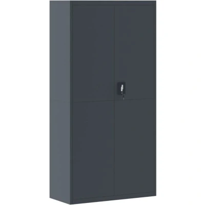 Image of vidaXL File Cabinet Anthracite 90x40x180 cm Steel