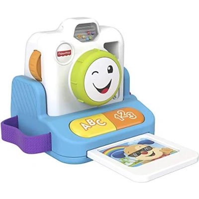 Image of Fisher Price Laugh and Learn Click Instant Camera, 490 g, GMX42