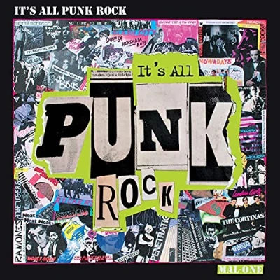 Image of MAL ONE It&#039;s All Punk Rock 2021 UK CD album ONECD001