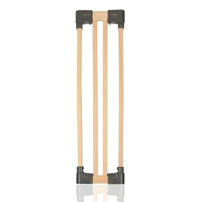 Image of Safetots Safety Barrier for Open Plan Staircases, Extension Panel, Natural, Wood, 20cm, Panel Stairs
