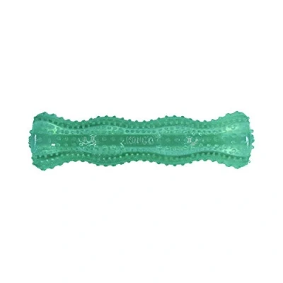 Image of KONG Squeezz Dental Stick Unique Flexible Texture, Teeth and Gum Cleaning Dog Toy for Medium/Large Dogs