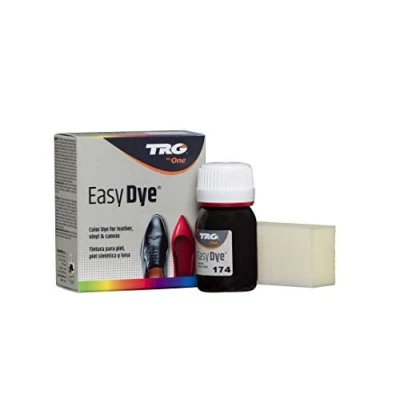 Image of TRG The One Easy Dye, Leather Shoe Color Restore Paint, 174 Deep Brown, 25 ml