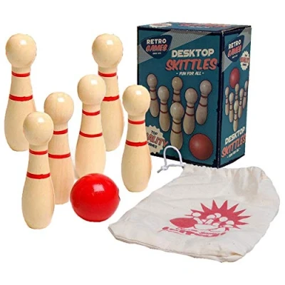 Image of retrogames LP62008 Retro Games Skittles 1 Piece 11x7x15 cm Accessory, Red