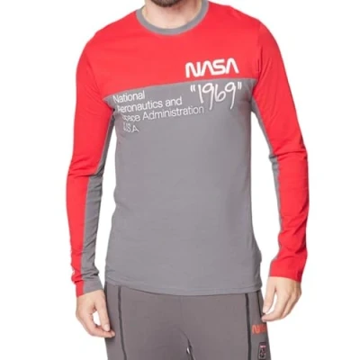 Image of Nasa Men&#039;s Gns4446 Ts S2 M T Shirt, Red,