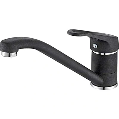 Image of FRANKE Onyx High Pressure Kitchen tap Made of Fragranite and with Fixed spout Garo 115.0275.339