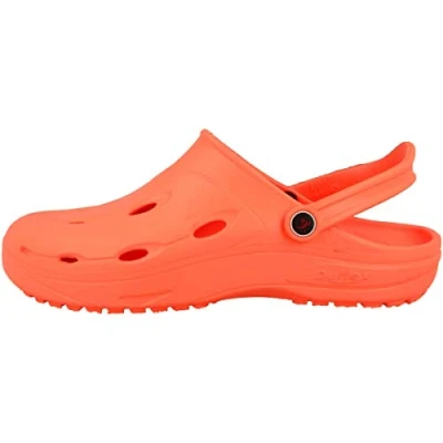 Image of Chung Shi Unisex Kids&#039; DUX Coral Clogs And Mules,9 UK,Orange Orange (Coral)