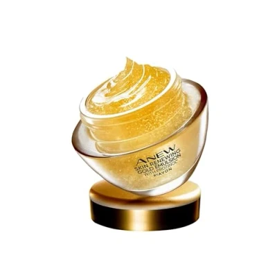 Image of Revitalize Your Skin: Avon Anew Gold Emulsion with Protinol 50ml, Boxed &amp; Sealed Lightweight Gel Night Cream