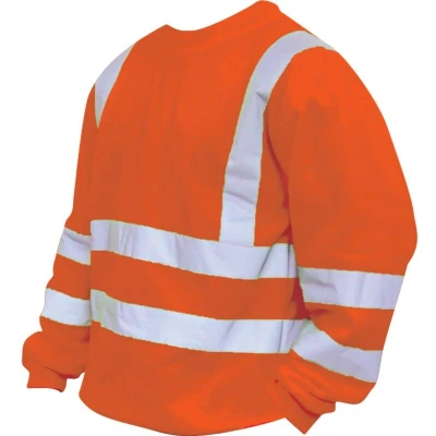 Image of Sitesafe Hi vis Sweatshirts (EN20471) Orange M