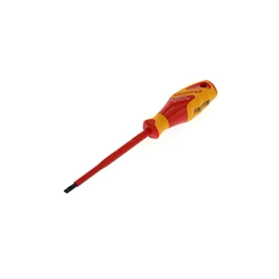 Image of GEDORE VDE Screwdriver slotted, 1000 V insulated, Electric, Length 225 mm, Tool, 2170 5.5, Steel