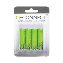 Image of Q Connect AA Alkaline Battery (Pack of 4) Ref KF00489