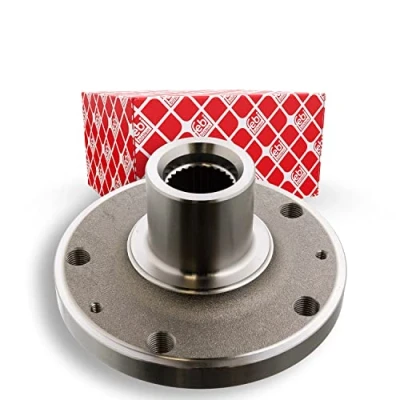 Image of 0330780 wheel Hub FEBI BILSTEIN 102187 5 108mm without bearing Front Axle Left, Right PEUGEOT: RCZ Coupe, 407 Saloon, Expert II Tepee