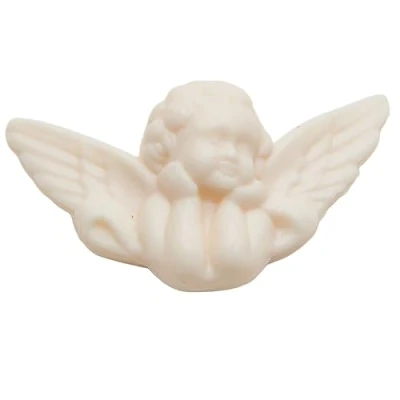 Image of La Maison du Savon de Marseille French Angel Shaped Soap for Body Wash or Decoration Honeysuckle Fragrance 20g Novelty Bar