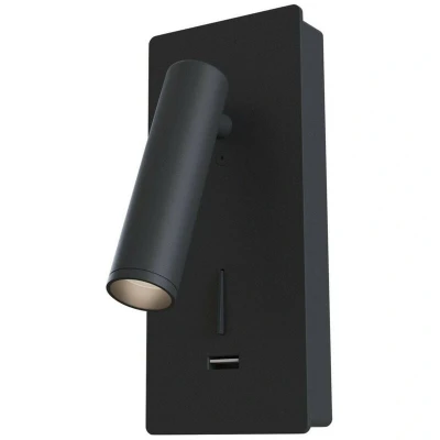 Image of Maytoni Mirax Reading Light Black 3000K