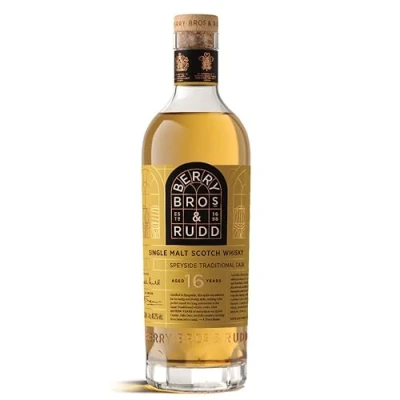 Image of Berry Bros. &amp; Rudd Speyside Traditional Cask 16 Years Old Single Malt Scotch Whisky, 48.2% ABV, 70cl, Whiskey Deal of the Day, Serve Neat, On Rocks or with a Dash Water