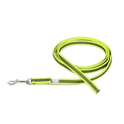 Image of Color &amp; Gray Super Grip Leash without Handle, 14 mm x 2 m, Neon