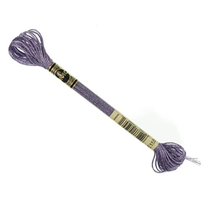 Image of DMC Light Effects Thread/Skein Polyester Cross Stitch 8 Metres Number E155