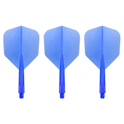 Image of Condor Zero Stress Flight System Small Clear Blue Dart Flights Short