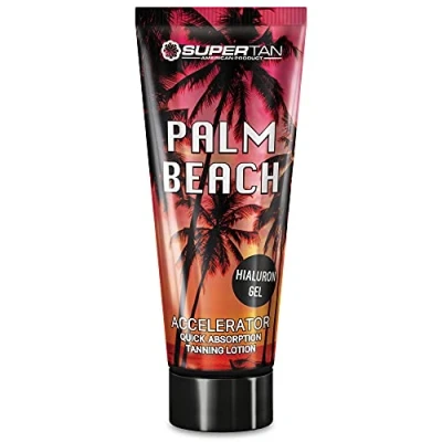 Image of SuperTan Palm Beach Hyluron Gel Accelerator Tanning Lotion (200ml)