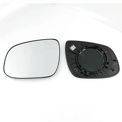 Image of Fits KIA Rio 2010 to 2012 Heated Base Wide Angle Wing Mirror LEFT HAND (UK Passenger Side)