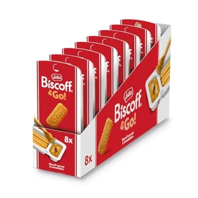 Image of Lotus Biscoff and Go (Pack of 8)