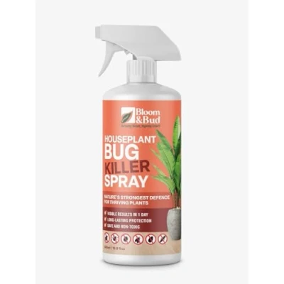 Image of 500ml Bloom &amp; Bud Houseplant Bug Killer spray “Nature&#039;s Strongest Defence for Thriving Plants