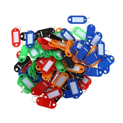 Image of 5 Star 08639X Facilities Key Hanger Standard with Fob Label 50x22mm Assorted [Pack 100]