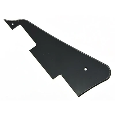 Image of KAISH LP Standard Pickguard Guitar Pick Guard Scratch Plate for Les Paul Guitars Made in USA Solid Black 1 Ply