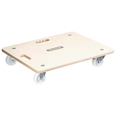 Image of WAGNER design yourself Moving Dolly MM 1116 I 59 x 49 cm Ideal for unwieldy Items, Equipment &amp; Furniture FSC Certified Load Capacity 250 kg 20111601, Nature, (L) (W) (H) 11
