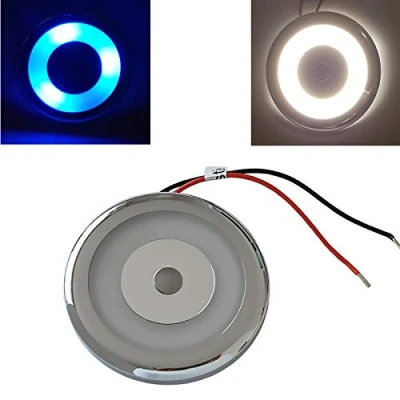 Image of MARVIX LED Ceiling Light 12v 24V Spotlight 70mm Dome with an Integrated Touch Switch Dimmer 3200k Warm White Super Bright RV for Motorhome, Camper, Caravan &amp; Boat