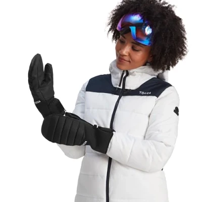 Image of TOG24 Unisex Escapade Ski Mitts Black Size Large
