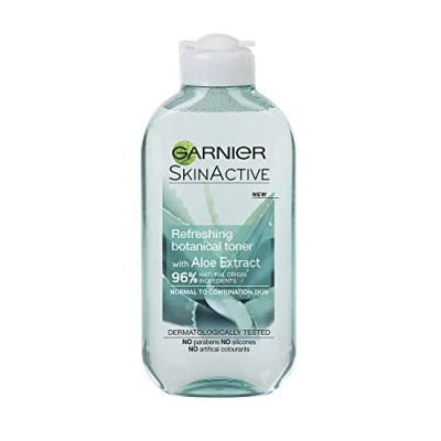 Image of Garnier Natural Aloe Extract Toner Normal Skin, 200 ml.