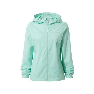 Image of TOG24 Craven Womens Waterproof Packaway Rain Jacket with Bag, Full Length Zip and Adjustable Hood, Breathable, Windproof, Suitable for Hiking Outdoors