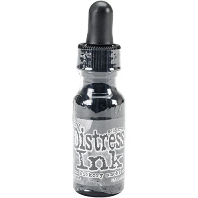 Image of Ranger Distress Pad Re Inker .5oz Hickory Smoke,