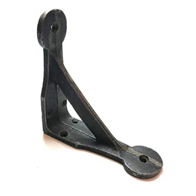 Image of Ironmongery World Antique Gallow Style Vintage Retro Cast Iron Shelf Bracket Wall Mounted (4&quot;/100mm)
