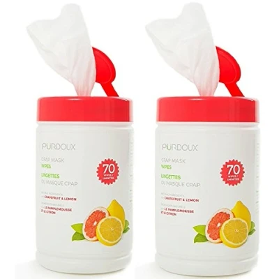 Image of Choice One Medical PURDOUX CPAP Mask Wipes With Citrus Scent