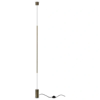 Image of Filo Integrated LED Wall Lamp Brass 2700K