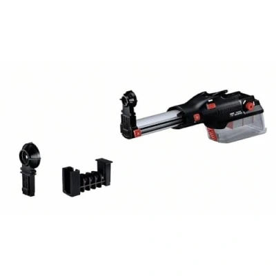 Image of Bosch Professional GDE 28 D Dust Extraction System (2 Interchangeable Attachments, Extension, Filter Cleaning Mechanism)