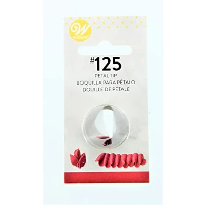 Image of Wilton 125 Carded Large Flower Petal Tip, Steel