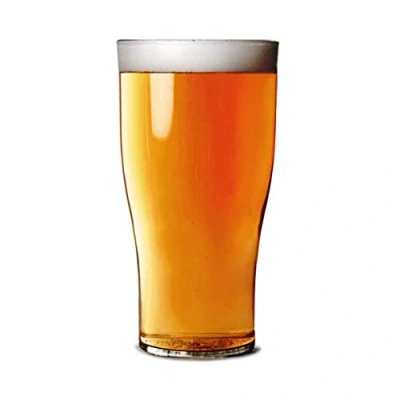 Image of Elite Polycarbonate Tulip Pint Tumblers CE 20oz / 568ml Pack of 48 Plastic Beer Glasses