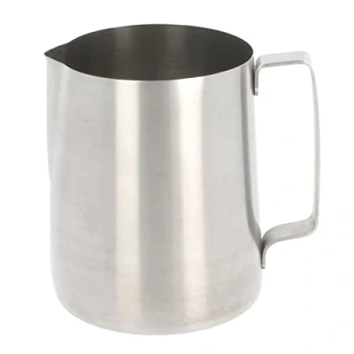 Image of Milk Frother Jug Stainless Steel Frothing Pitcher Cup Steaming for Coffee Machine Making Latte Art Barista Cappuccino Espresso (20oz / 590ml)