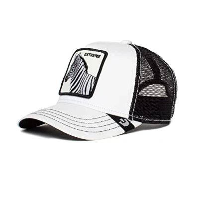 Image of Goorin Bros. The Farm Kids Trucker Cap, White (Little Stripe), One Size