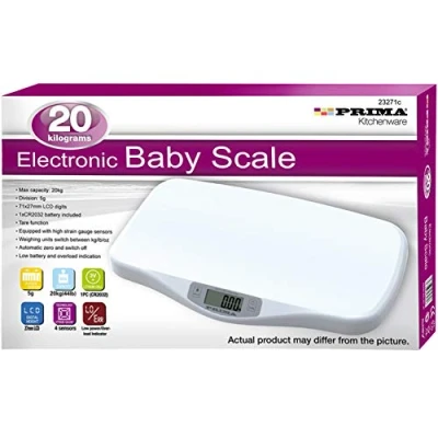 Image of 20KG Digital Home Electronic Scale, Newborn BABY Toddler Weighing Measure Instant Health Check Midwife Bathroom Weight Scales Infant PET Animal UK FREE P&amp;P
