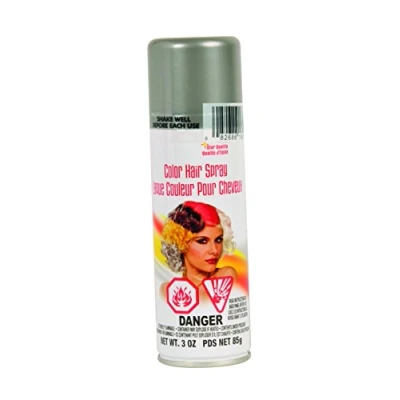 Image of Official Rubies 18002NS000 Silver Hairspray
