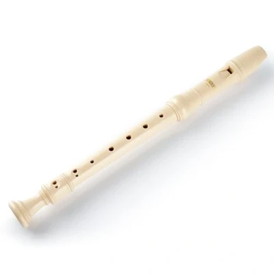 Image of Sondery Soprano Recorder Instrument German Fingering Durable Beginner&#039;s Easy to Play Plastic Body Includes Chart Carry Pouch