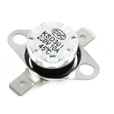 Image of Sourcingmap KSD301 AC 250V 10A 45C Celsius NC Temperature Control Switch Thermostat