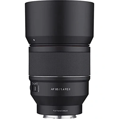 Image of SAMYANG 85mm F1.4 AF Series II Full Frame Telephoto Auto Focus Lens for Sony E (SYIO85SE2 E), Black