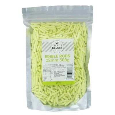 Image of Culpitt Select Sprinkles Green Sugar Rods, Cake Sprinkle Decorations For Cakes, Cupcakes, Cookies, Ice Cream, and Desserts 22mm 500g