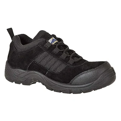 Image of Portwest Compositelite Trouper Shoe S1, Size: 36, Colour: Black, FC66BKR36