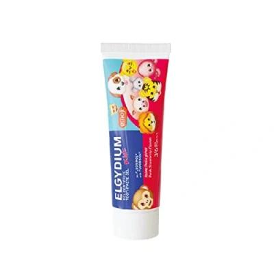 Image of Elgydium Emoji Κids (3 6Y) Strawberry Toothpaste 50ml