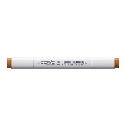 Image of Copic Classic Coloured Marker Pen (E 35) Chamois, For Art &amp; Crafts, Colouring, Graphics, Highlighter, Design, Anime, Professional Beginners, Supplies Colouring Books